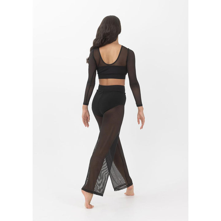 Studio 7 Dancewear Tyler Mesh Long Sleeve Crop Top  Children