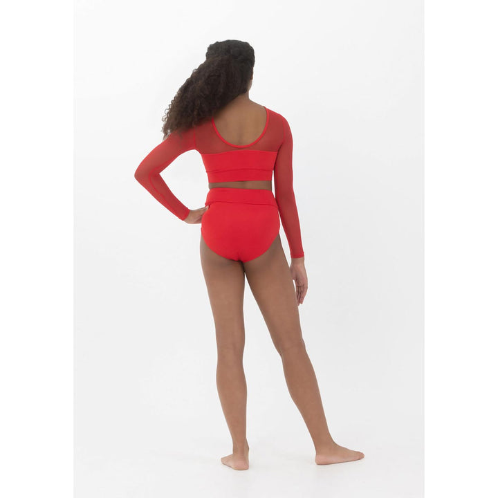 Studio 7 Dancewear Tyler Mesh Long Sleeve Crop Top  Children