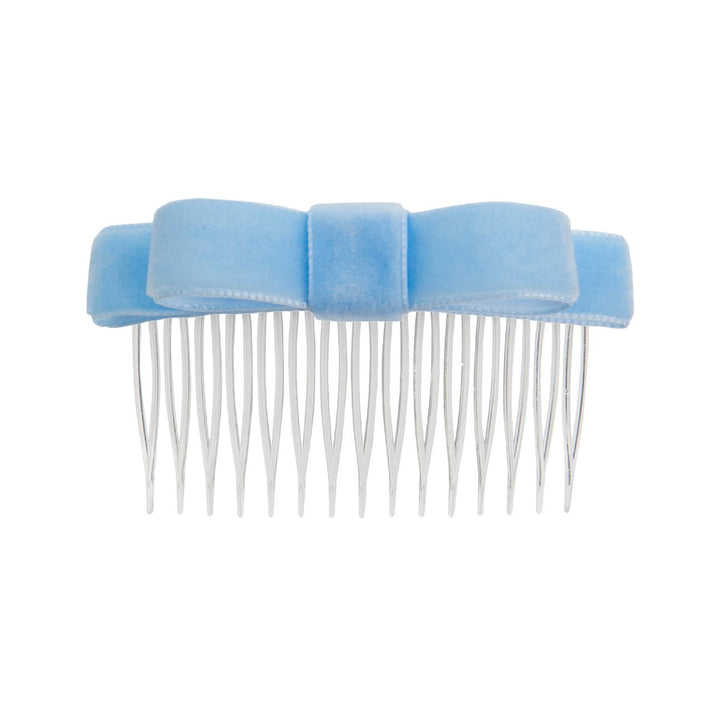 Energetiks Velvet Hair Bow with Comb for Dance &amp; Performance