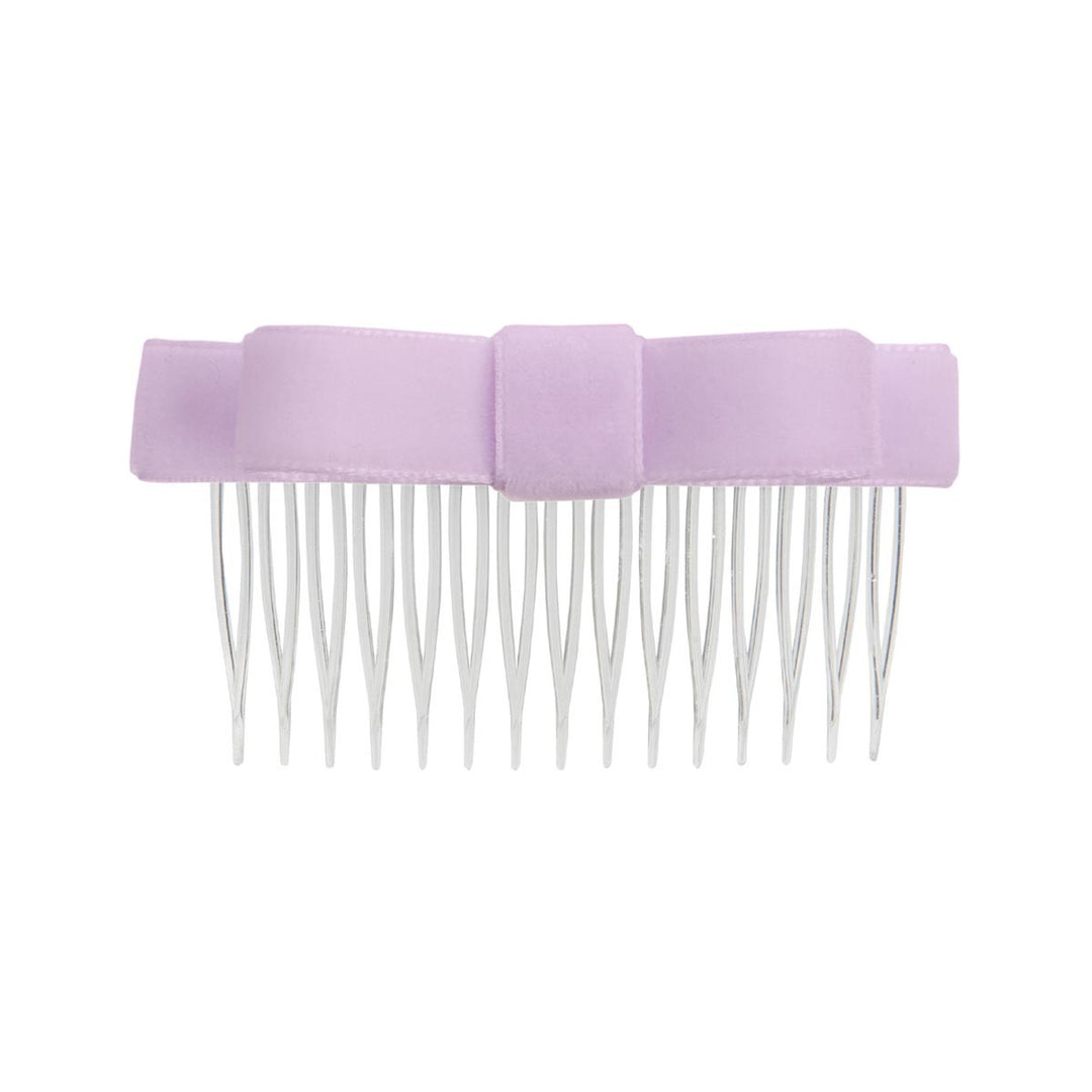 Energetiks Velvet Hair Bow with Comb for Dance &amp; Performance