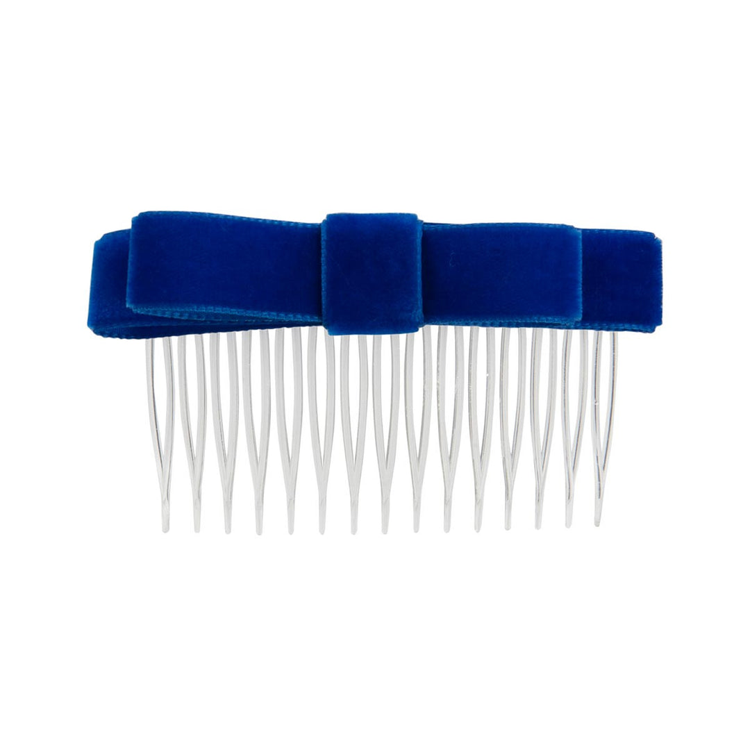 Energetiks Velvet Hair Bow with Comb for Dance &amp; Performance