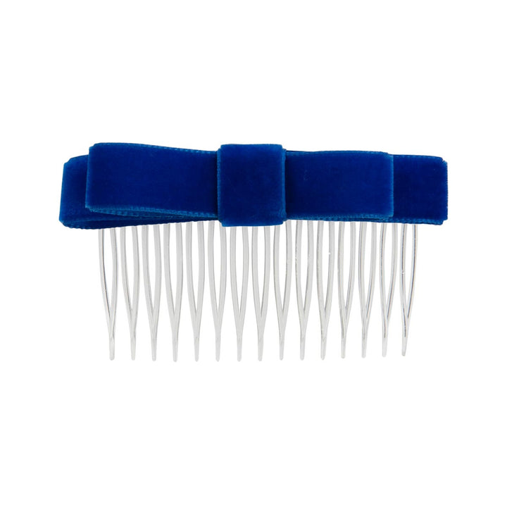 Energetiks Velvet Hair Bow with Comb for Dance &amp; Performance