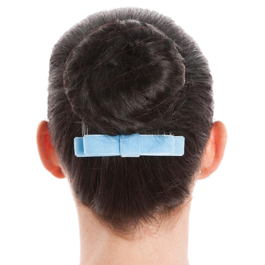 Energetiks Velvet Hair Bow with Comb for Dance &amp; Performance