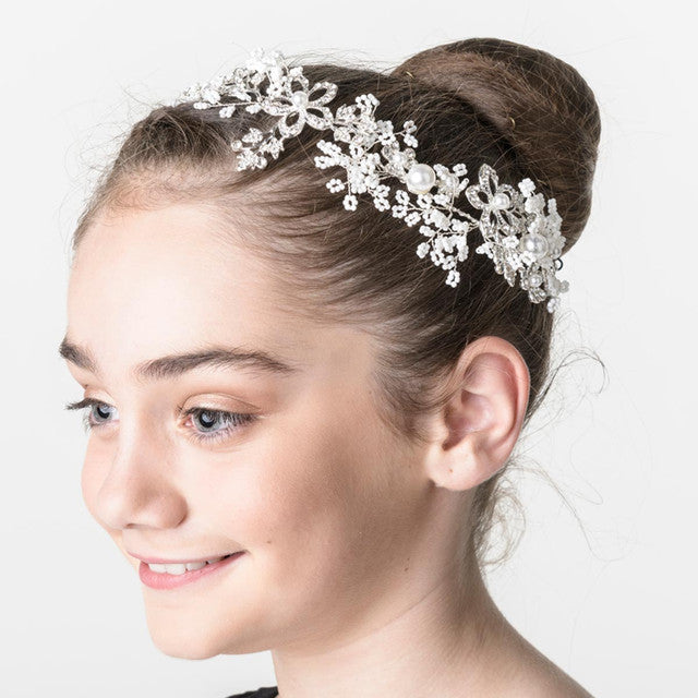 Studio 7 Winter Sparkle Hairpiece - Ballet Costume Hairpiece