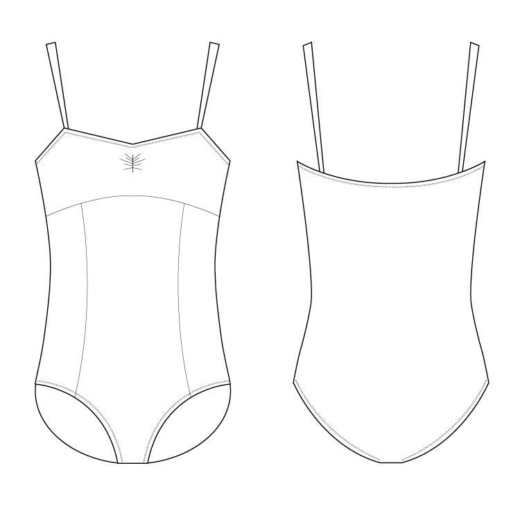 Bloch Evanleigh Princess Line Girls Leotard