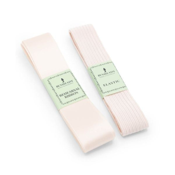 Bunheads Rehearsal Ribbon and Elastic Pack for Pointe Shoes