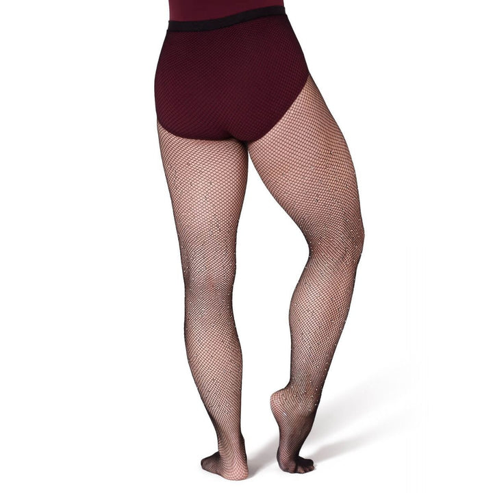 Capezio All-Over Rhinestone Fishnet Dance Tights Adult Sizes