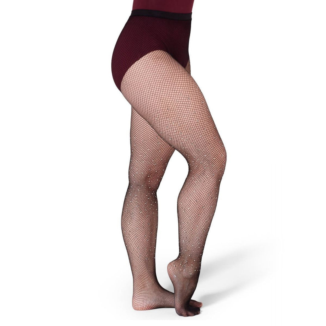 Capezio All-Over Rhinestone Fishnet Dance Tights Adult Sizes