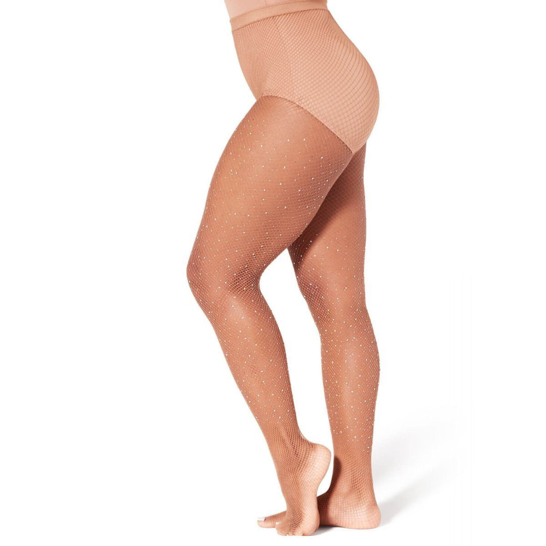 Capezio All-Over Rhinestone Fishnet Dance Tights Adult Sizes
