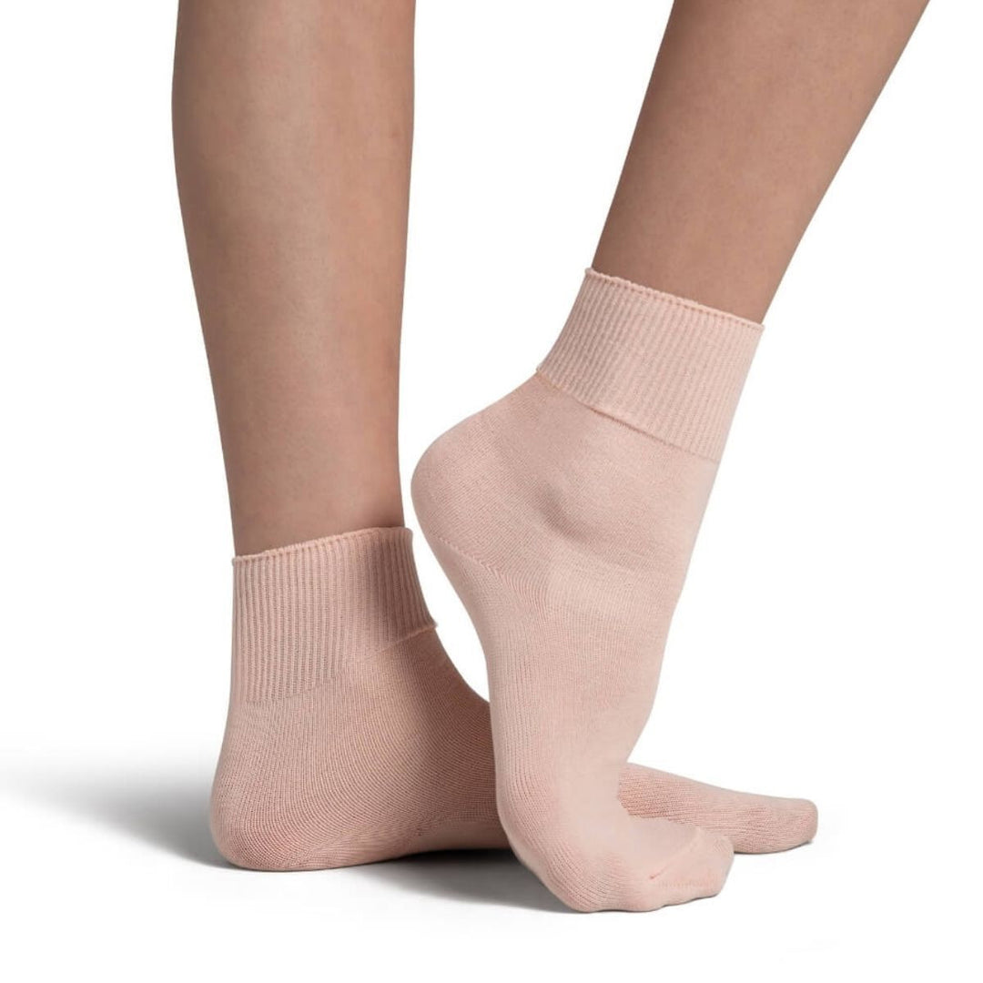 Capezio Ballet &amp; Dance Children Socks - Ballet &amp; Salmon Pink