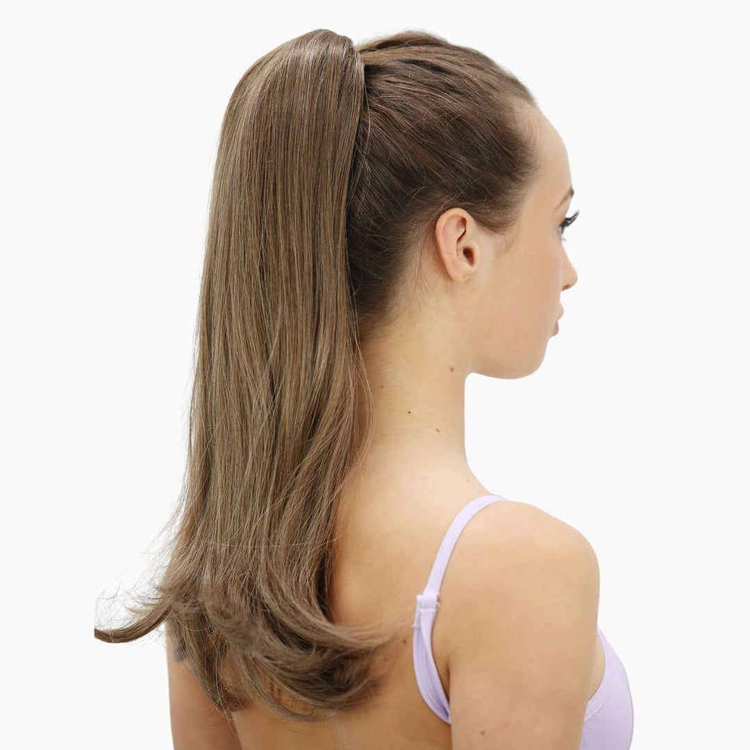 Capezio Long Pony – Lightweight Clip-On Layered Ponytail
