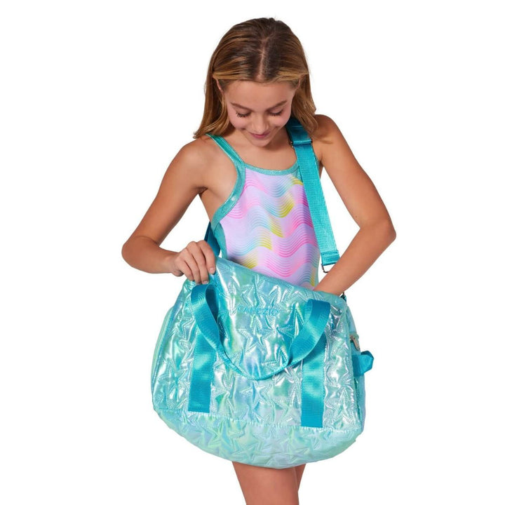 Capezio Metallic Star Travel Duffle Dance Bag for Studio