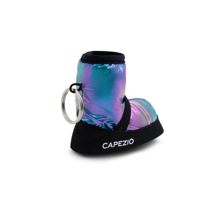 Capezio Mini Metallic Polyester Bootie Design Keychain