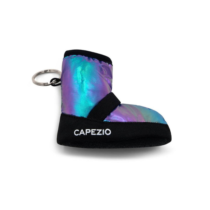 Capezio Mini Metallic Polyester Bootie Design Keychain