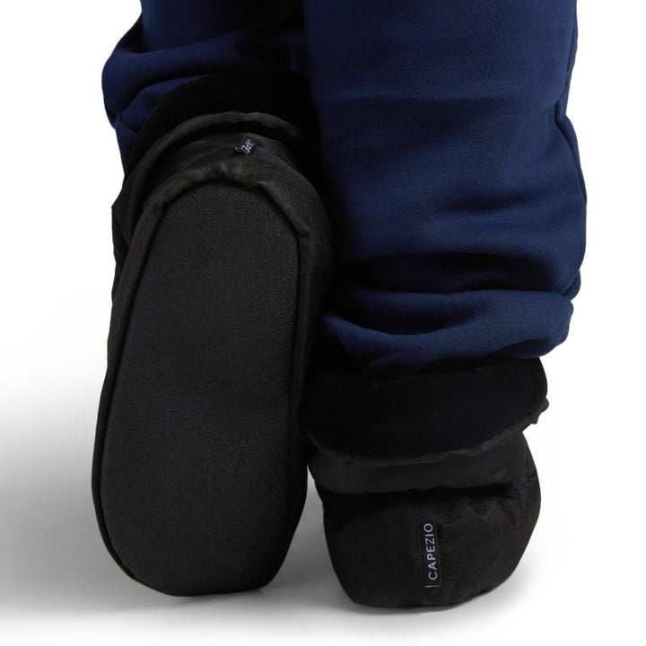 Capezio Mini Warmup Bootie Velvet Collar &amp; Non Slip Sole