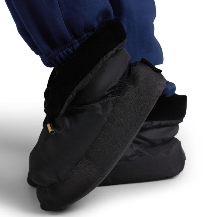 Capezio Mini Warmup Bootie Velvet Collar &amp; Non Slip Sole