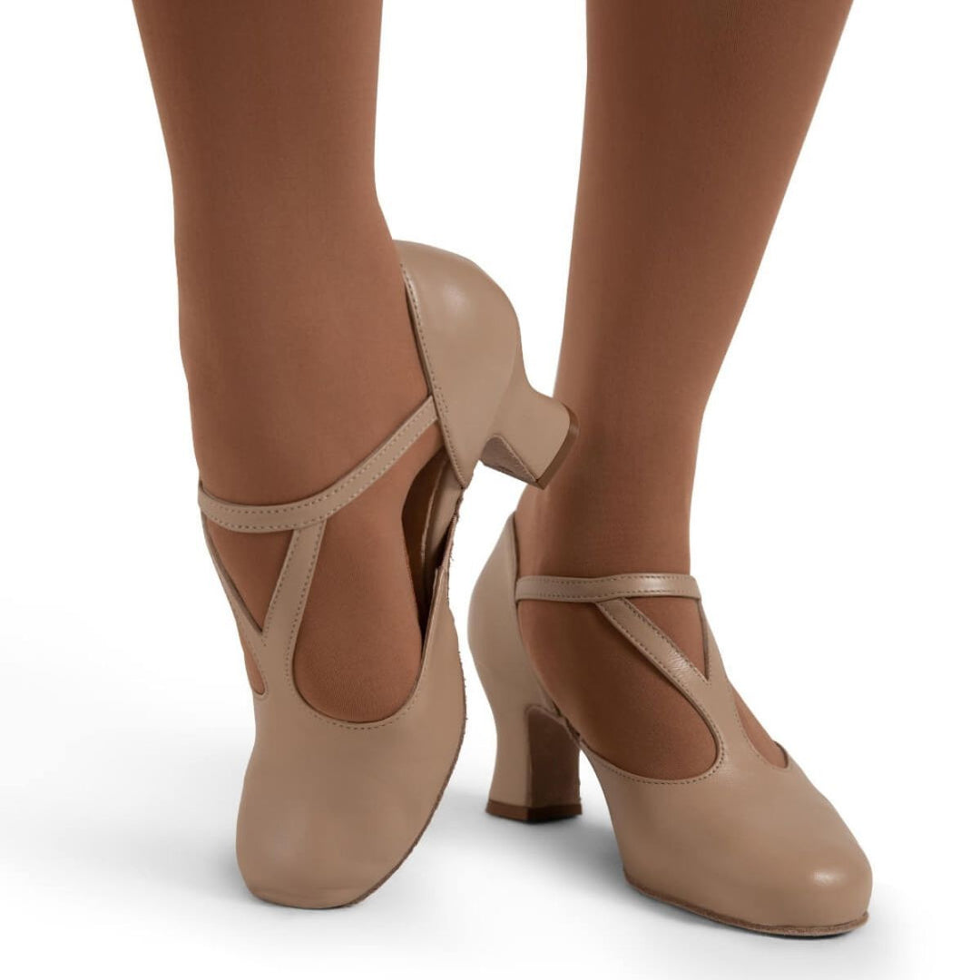 Capezio Shanel Y-Strap 2.5 Inch Character Shoe Adult Sizes