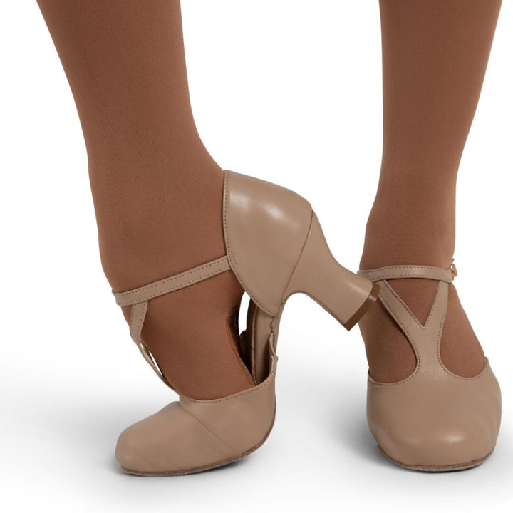 Capezio Shanel Y-Strap 2.5 Inch Character Shoe Adult Sizes