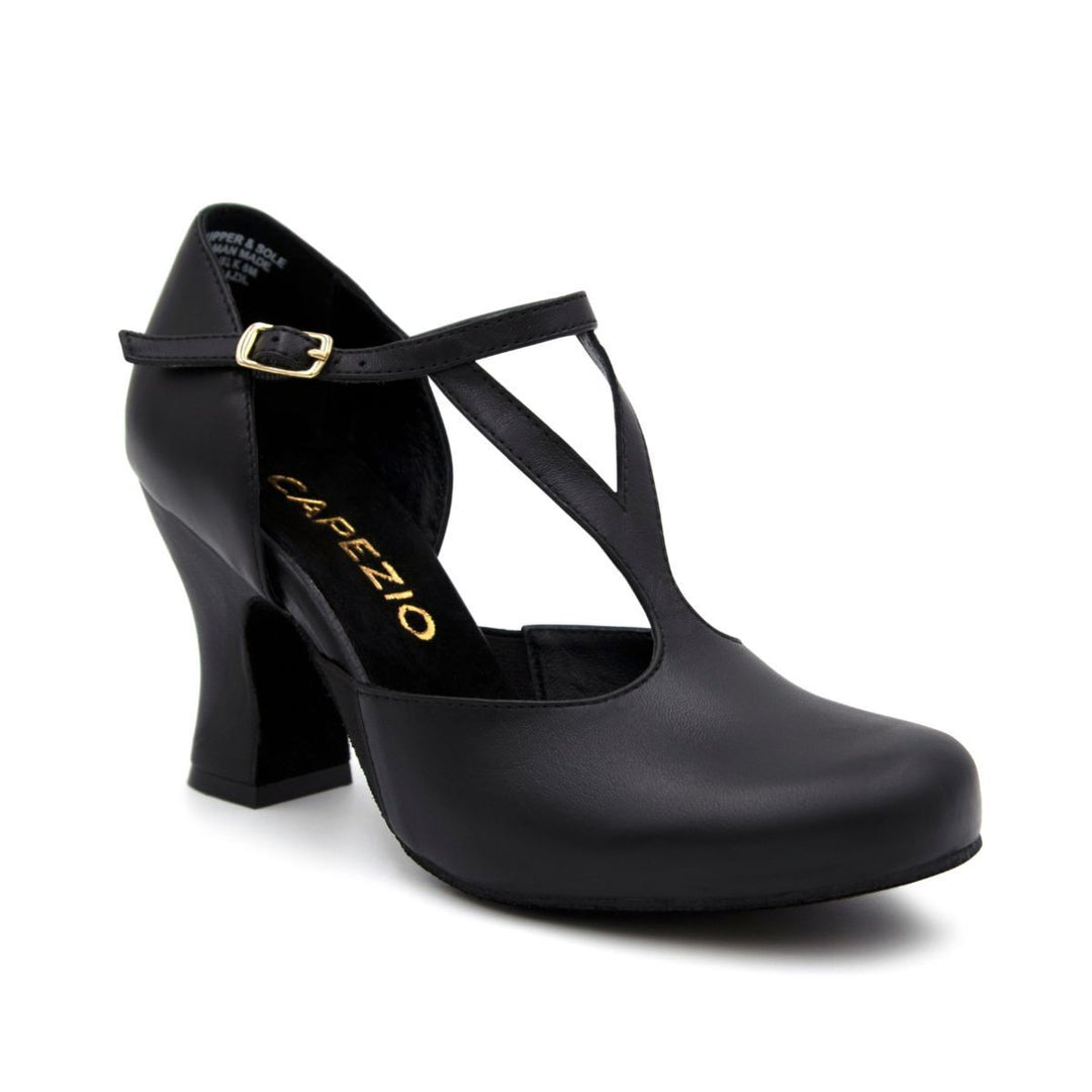 Capezio Shanel Y-Strap 3" Heel Character Shoe Adult Sizes