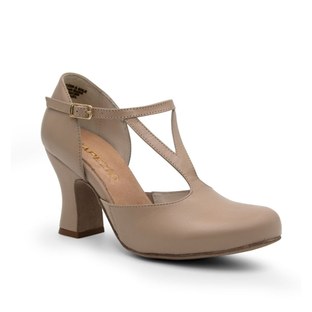 Capezio Shanel Y-Strap 3" Heel Character Shoe Adult Sizes