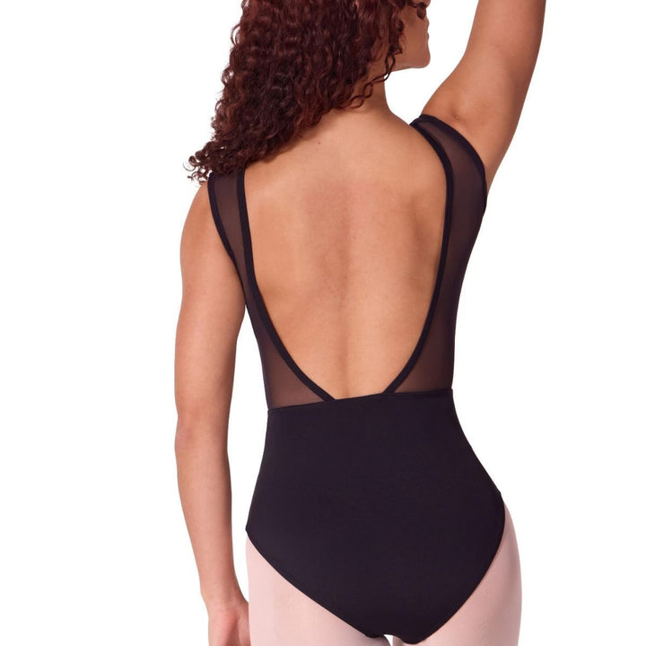 Capezio Soft Elegance Asymmetrical Boat Neck Leotard Adult