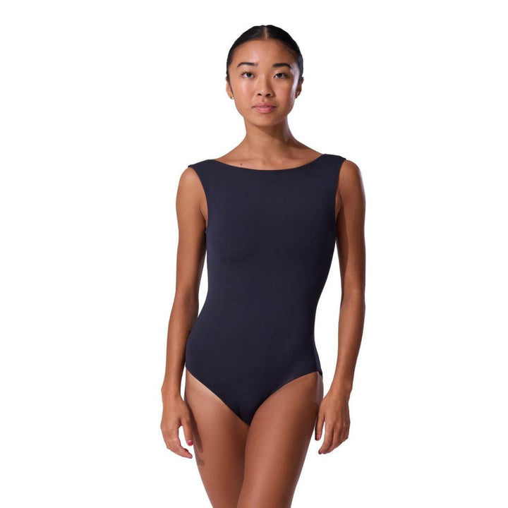 Capezio Soft Elegance Boatneck Front Leotard Adult Sizes