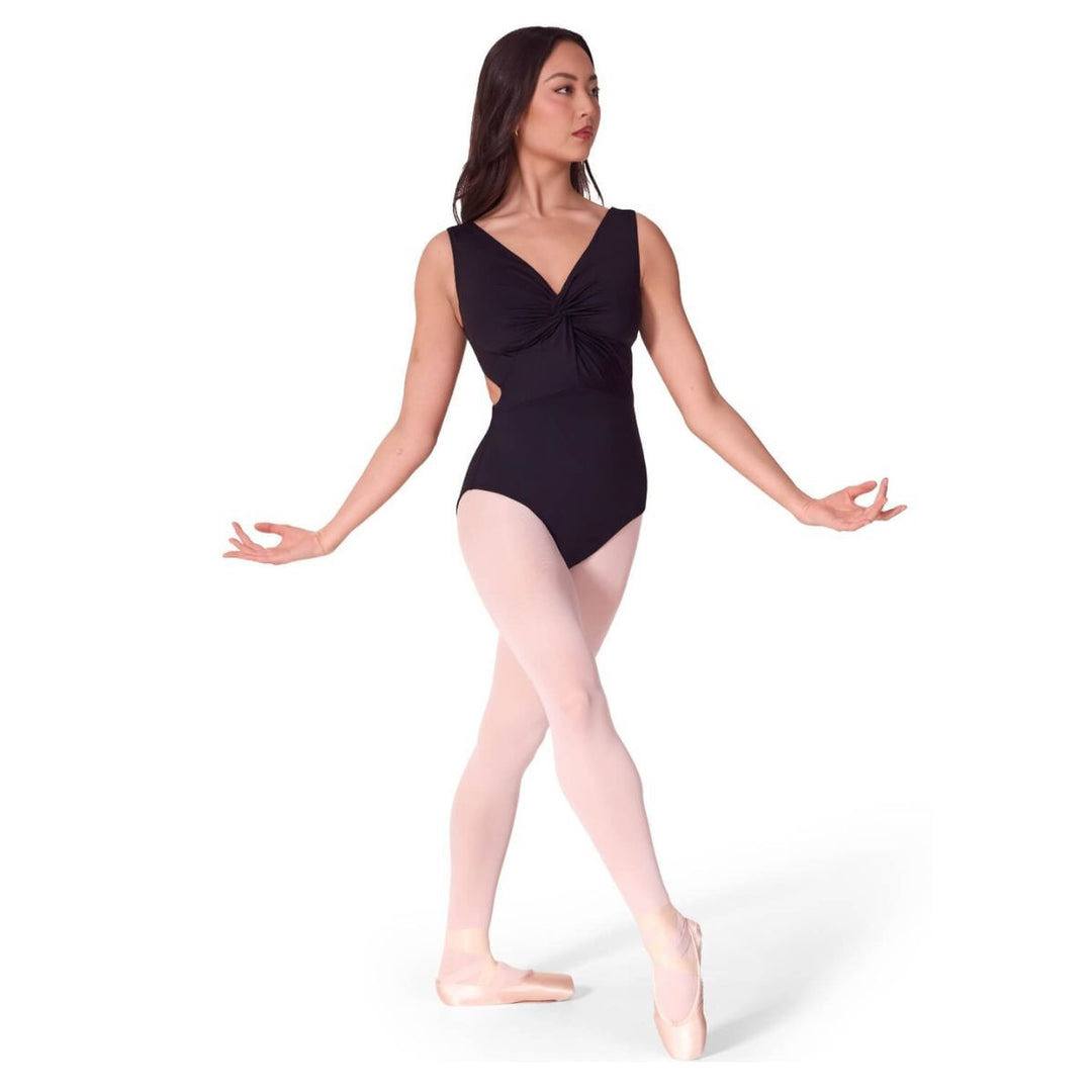 Capezio Soft Elegance Twist Front Dance Leotard Womens Sizes