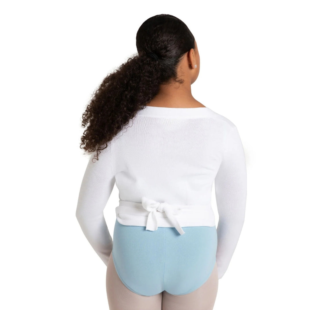 Capezio Soft Knit Ballet Top Wrap Sweater Children Sizes