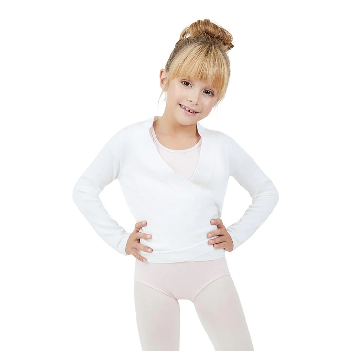 Capezio Soft Knit Ballet Top Wrap Sweater Children Sizes