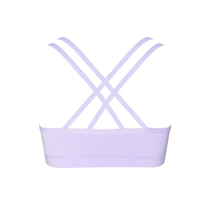 Energetiks Girls Roxy Cross Back Supportive Dance Crop Top