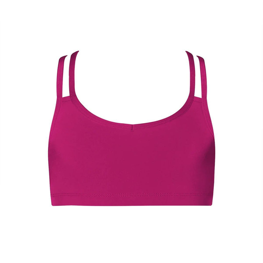 Energetiks Girls Roxy Cross Back Supportive Dance Crop Top