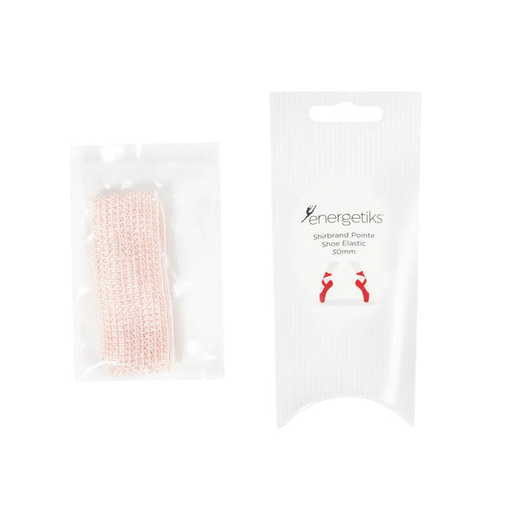 Energetiks Shirbrand 30mm Pink Elastic Pointe Shoe