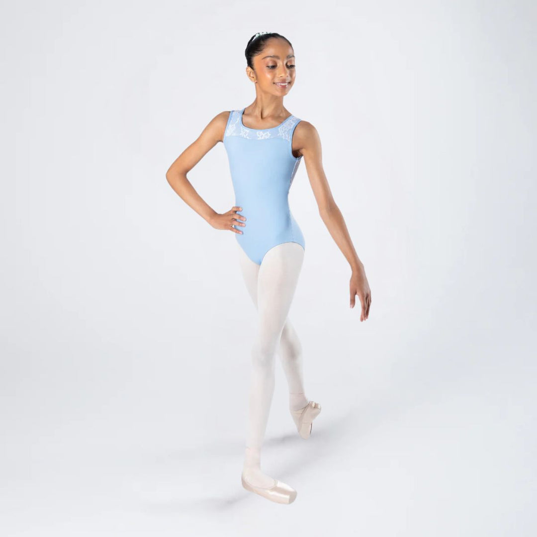 Energetiks Abby Lace Back Paneling Leotard – Girls