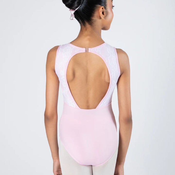 Energetiks Abby Lace Back Paneling Leotard – Girls