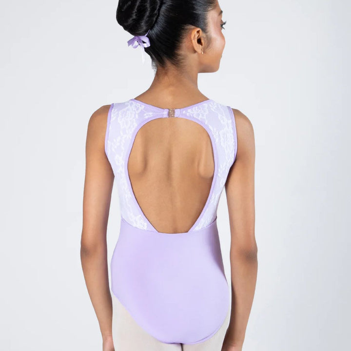 Energetiks Abby Lace Back Paneling Leotard – Girls