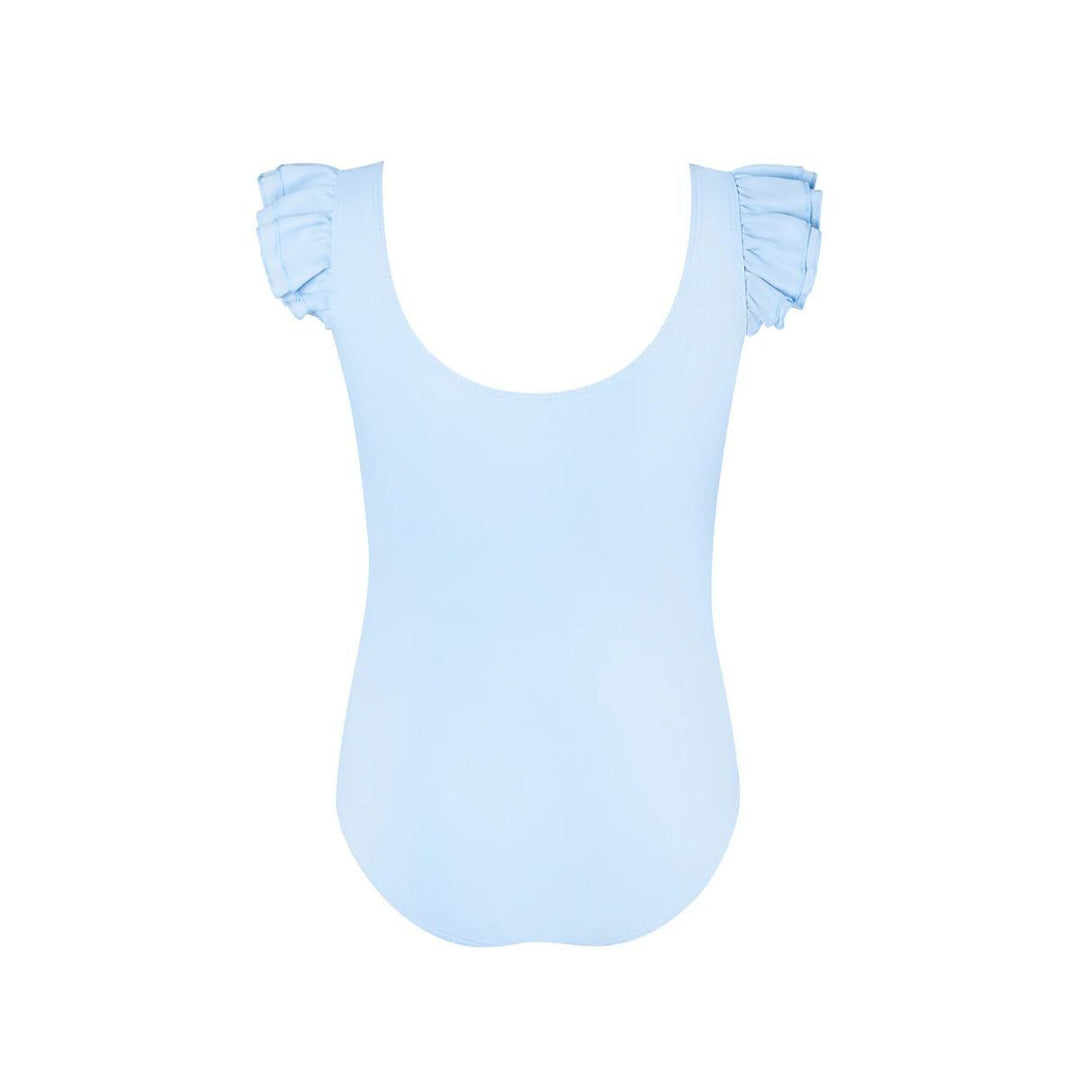 Energetiks Girls Emery Frill Sleeve Scoop Neck Leotard