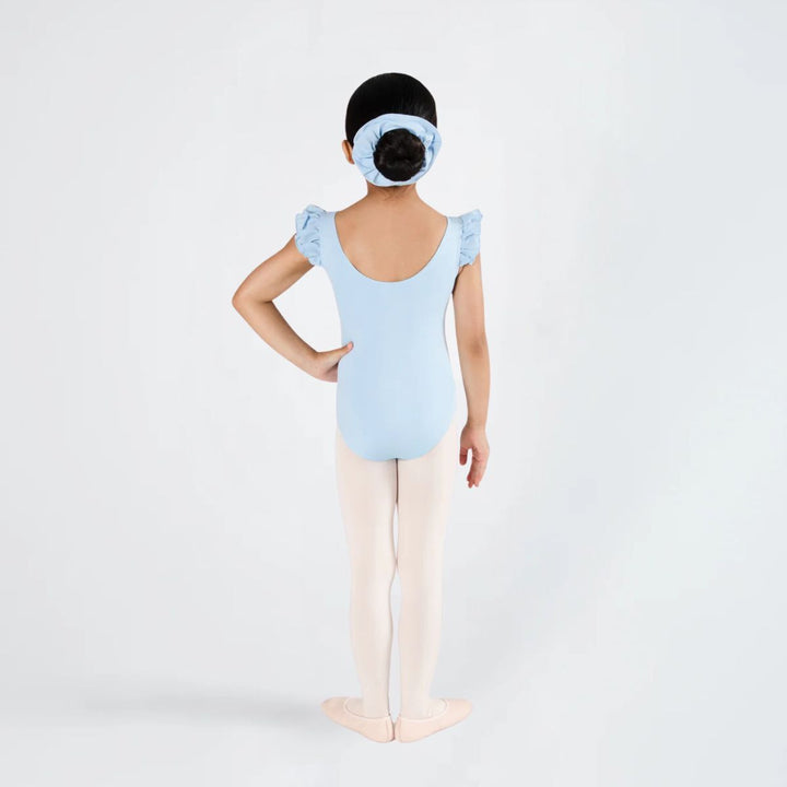 Energetiks Girls Emery Frill Sleeve Scoop Neck Leotard