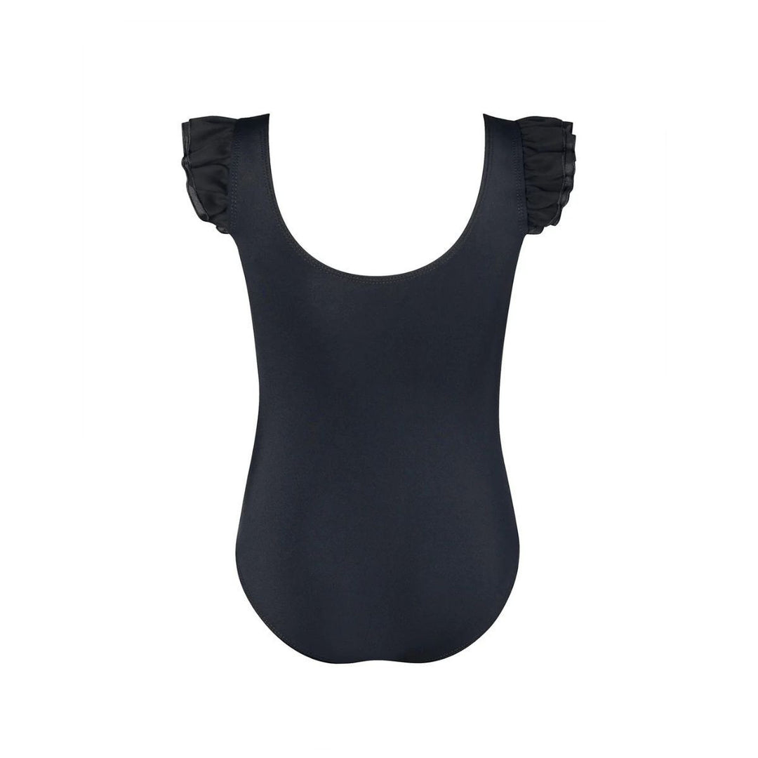 Energetiks Girls Emery Frill Sleeve Scoop Neck Leotard