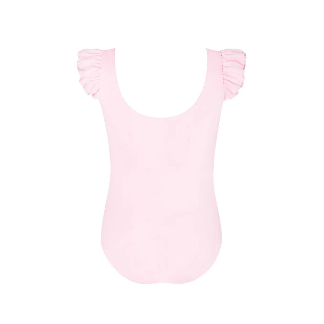 Energetiks Girls Emery Frill Sleeve Scoop Neck Leotard