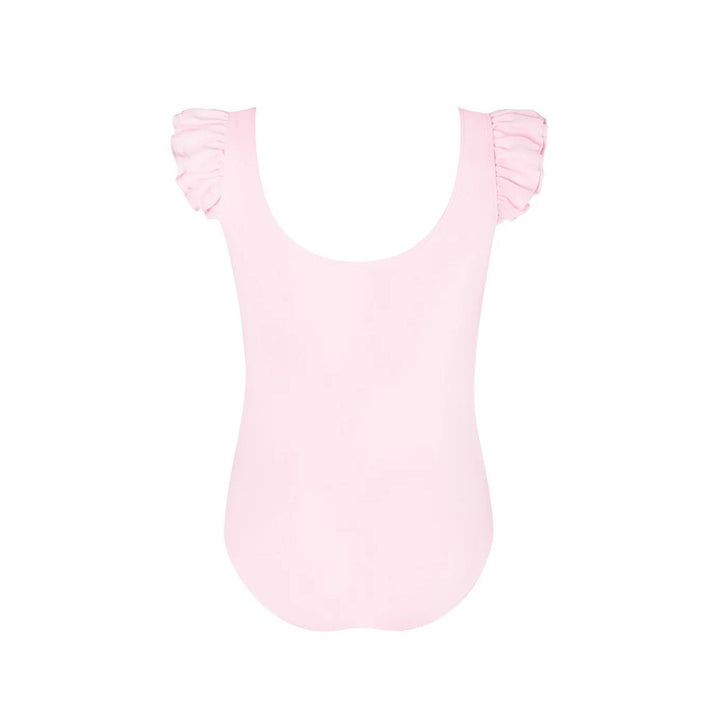 Energetiks Girls Emery Frill Sleeve Scoop Neck Leotard