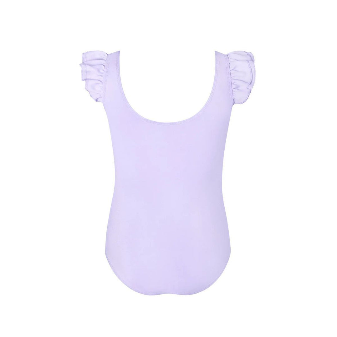 Energetiks Girls Emery Frill Sleeve Scoop Neck Leotard