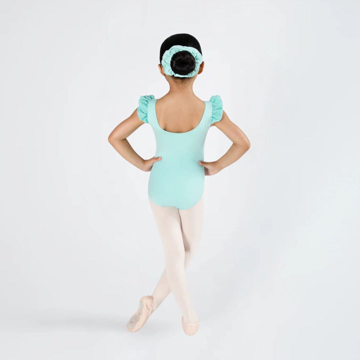 Energetiks Girls Emery Frill Sleeve Scoop Neck Leotard