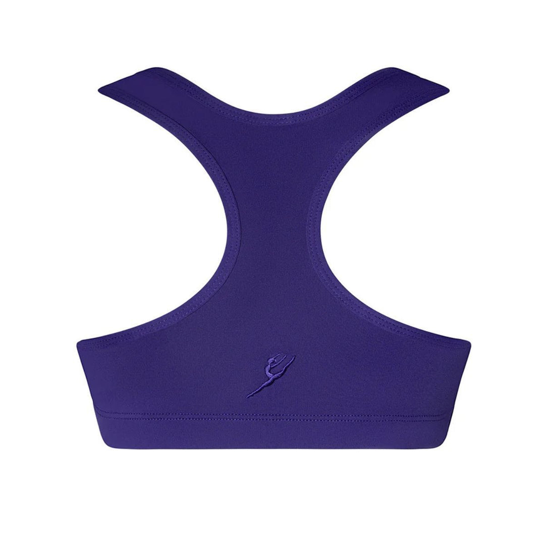Energetiks Girls Addison T-Cut Racer Back Dance Crop Top