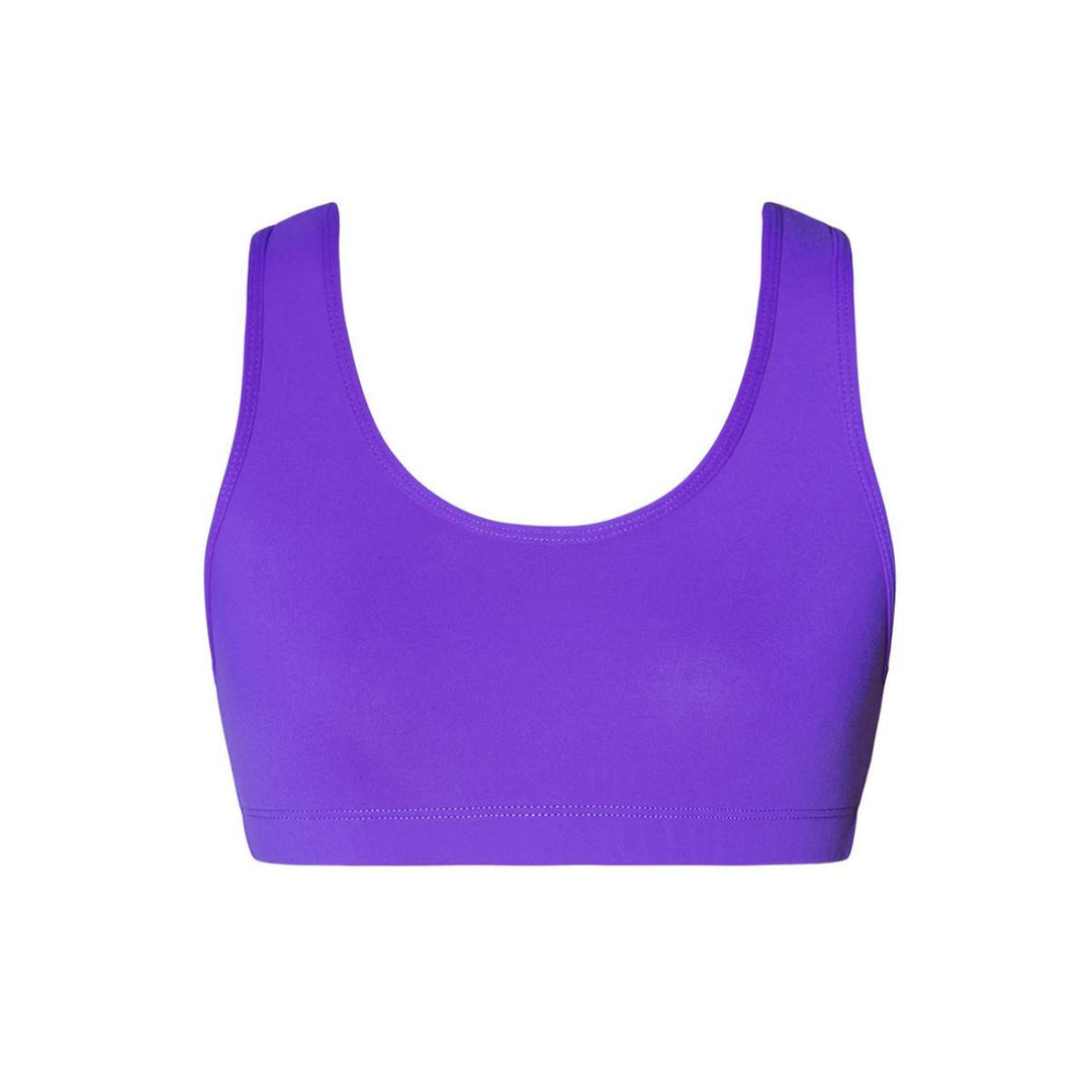 Energetiks Girls Addison T-Cut Racer Back Dance Crop Top