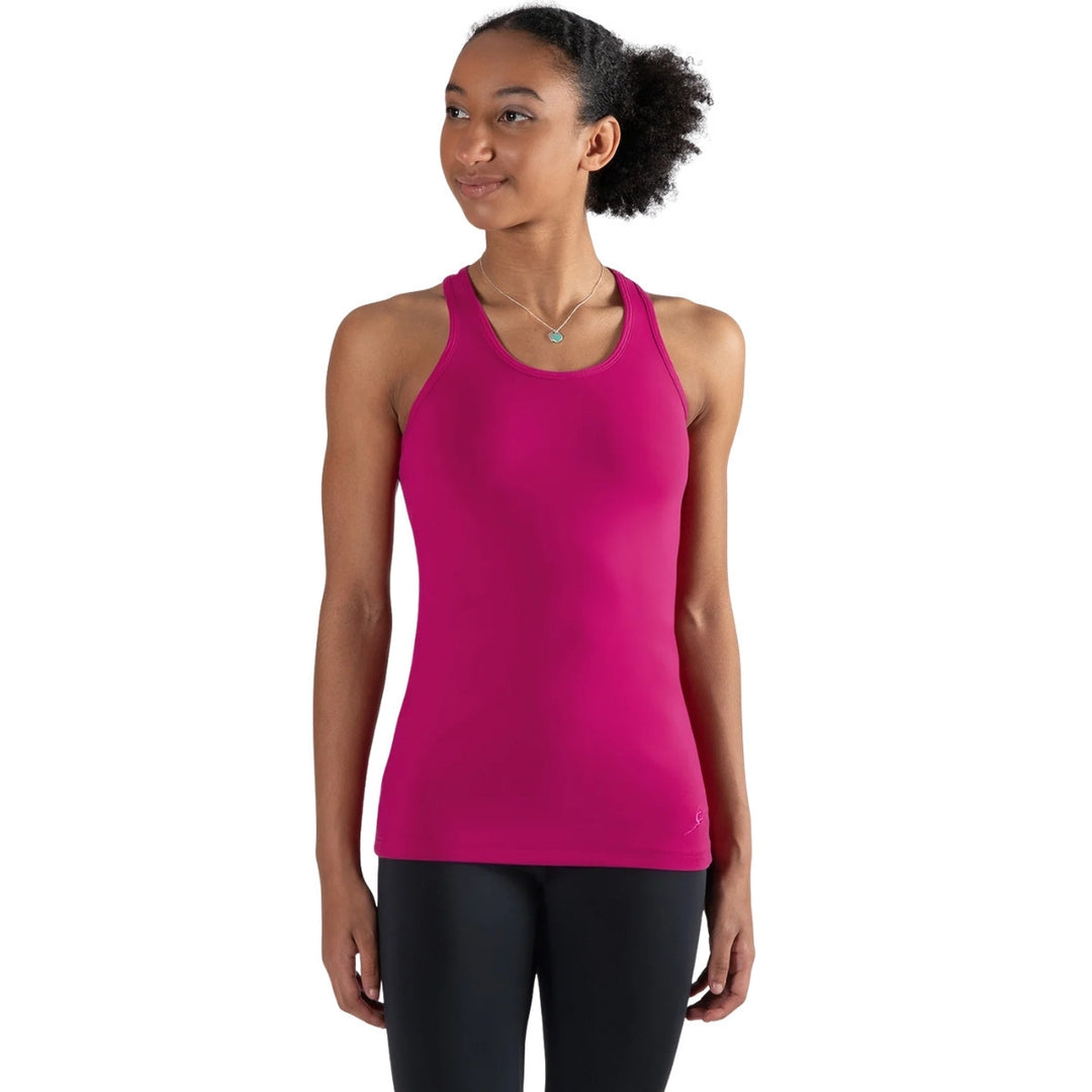 Energetiks Women Addison Wide Strap T Back Dance Singlet