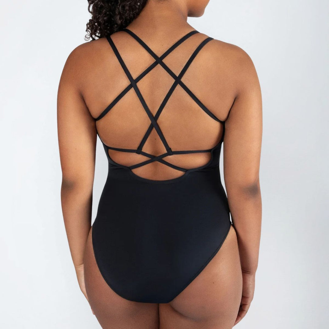 Energetiks Women Ashi Camisole Intricate Straps Leotard