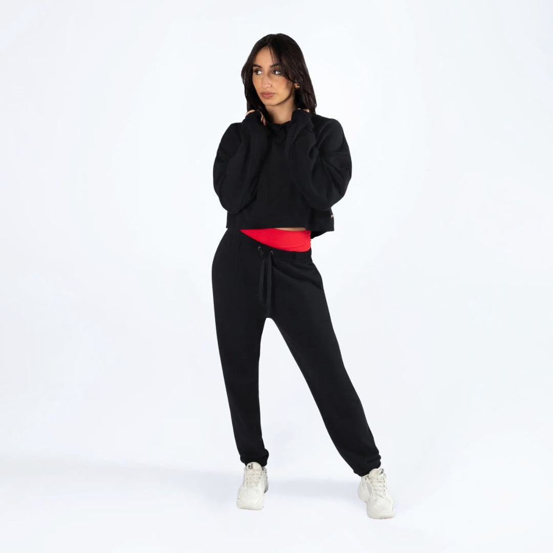 Energetiks Avery Oversized Fit Cropped Hoodie Adult Sizes