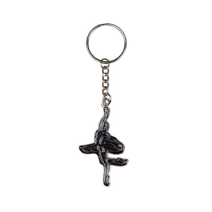Energetiks Ballerina Silhouette Dance Key Ring Accessory