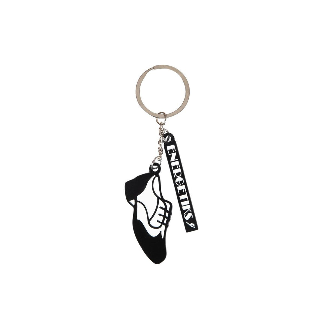 Energetiks Black Tap Shoe Enamel Key Ring Gift Accessory
