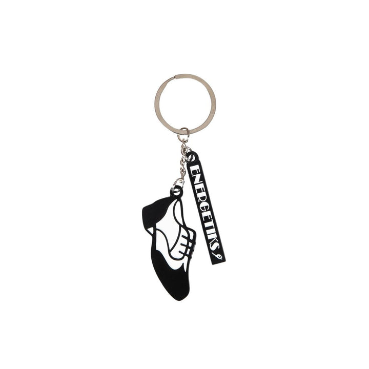 Energetiks Black Tap Shoe Enamel Key Ring Gift Accessory